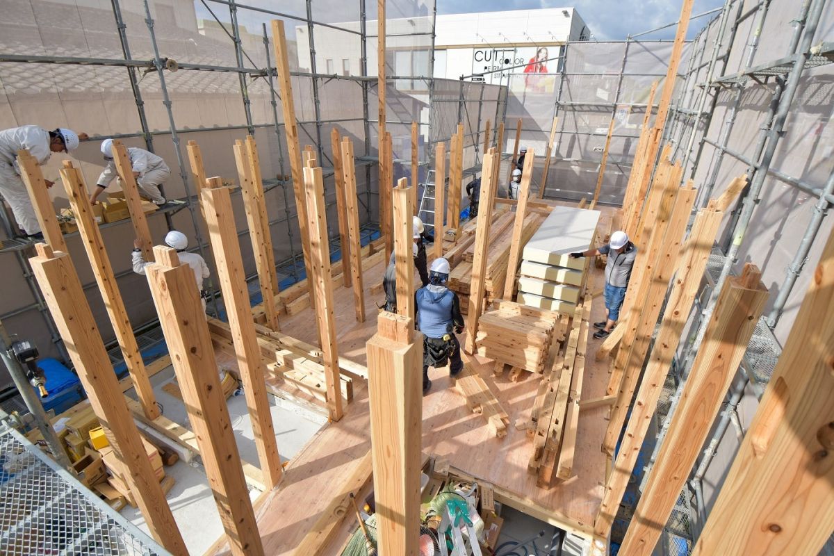 「糟屋郡志免町05」注文住宅現場リポート③【上棟式】