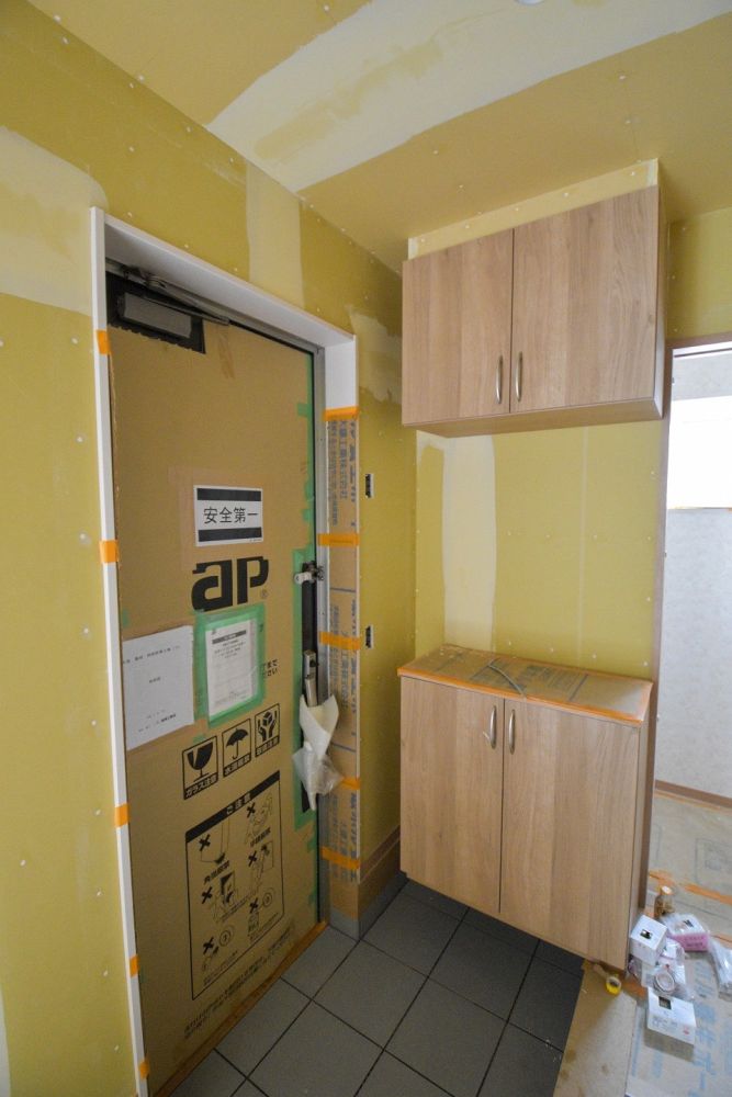 「太宰府市大佐野01」注文住宅現場リポート⑫【内装工事】【クロス】
