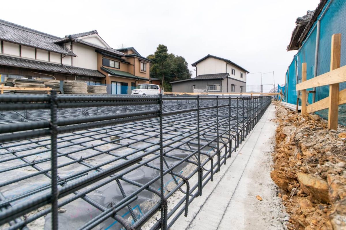 福岡県福津市06　注文住宅建築現場リポート②　～基礎工事・配筋～