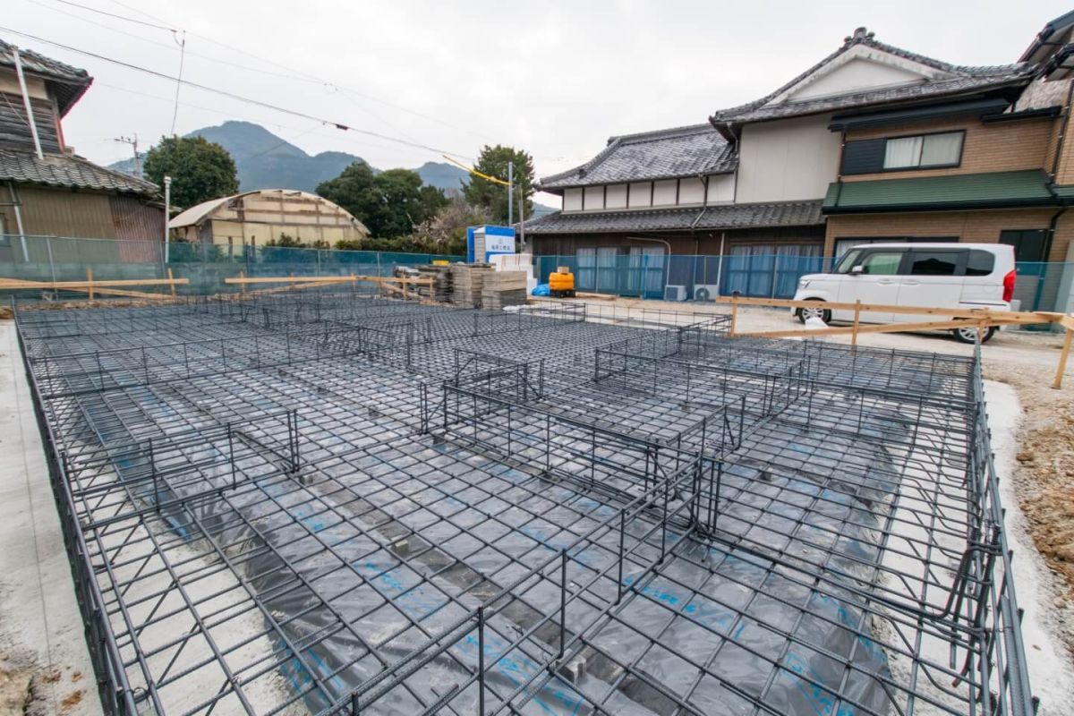 「福津市06」注文住宅現場リポート②【基礎工事】【配筋】