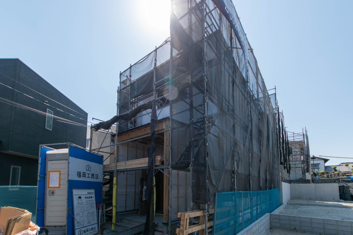 「春日市10」注文住宅現場リポート⑤【木工事】【下地】