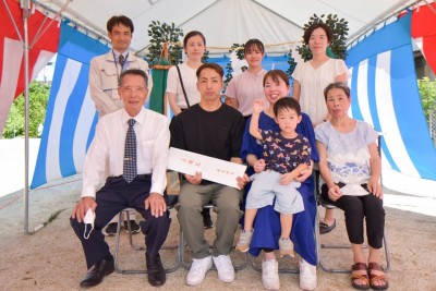 「田川郡香春町01」注文住宅現場リポート①【地鎮祭】