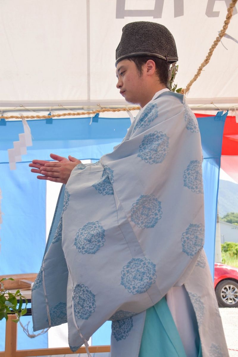 「田川郡香春町01」注文住宅現場リポート①【地鎮祭】