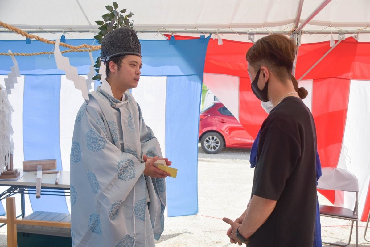 「田川郡香春町01」注文住宅現場リポート①【地鎮祭】