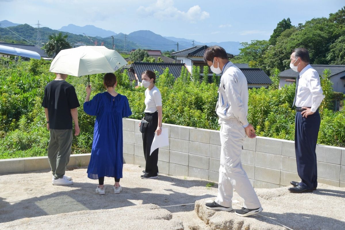 「田川郡香春町01」注文住宅現場リポート①【地鎮祭】