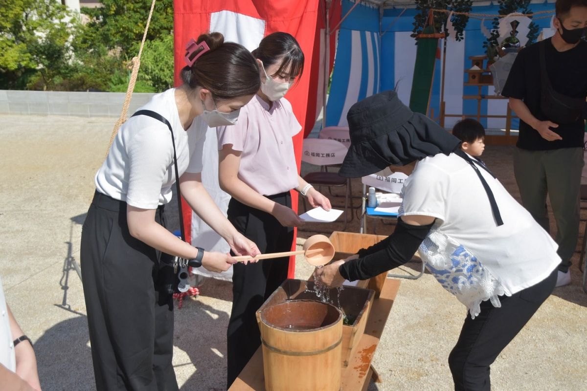 「田川郡香春町01」注文住宅現場リポート①【地鎮祭】