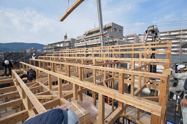 「福岡市南区17」注文住宅現場リポート④【上棟式】