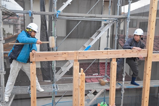 「福岡市南区17」注文住宅現場リポート④【上棟式】