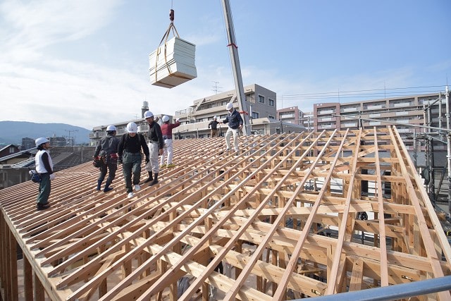 「福岡市南区17」注文住宅現場リポート④【上棟式】