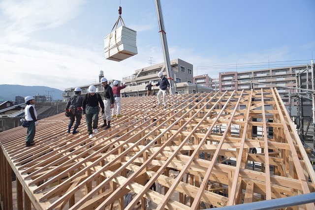 福岡市南区17　注文住宅建築現場リポート④　～上棟式～