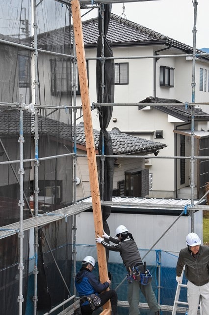 「福岡市南区17」注文住宅現場リポート④【上棟式】