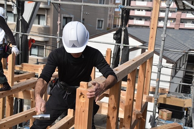 「福岡市南区17」注文住宅現場リポート④【上棟式】