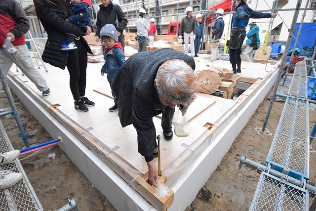 福岡市南区17　注文住宅建築現場リポート④　～上棟式～