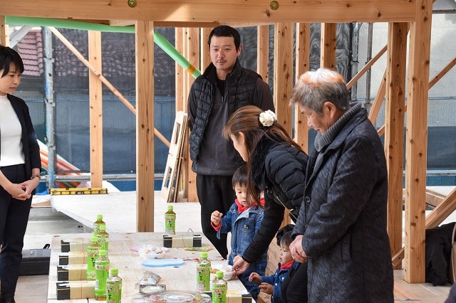 「福岡市南区17」注文住宅現場リポート④【上棟式】