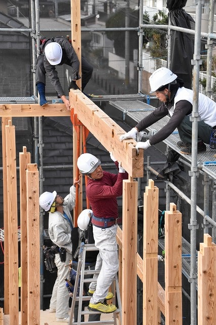「福岡市南区17」注文住宅現場リポート④【上棟式】