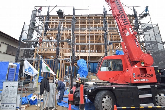 「福岡市南区17」注文住宅現場リポート④【上棟式】