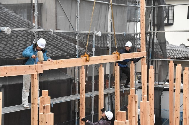 福岡市南区17　注文住宅建築現場リポート④　～上棟式～