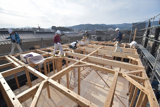 「福岡市南区17」注文住宅現場リポート④【上棟式】