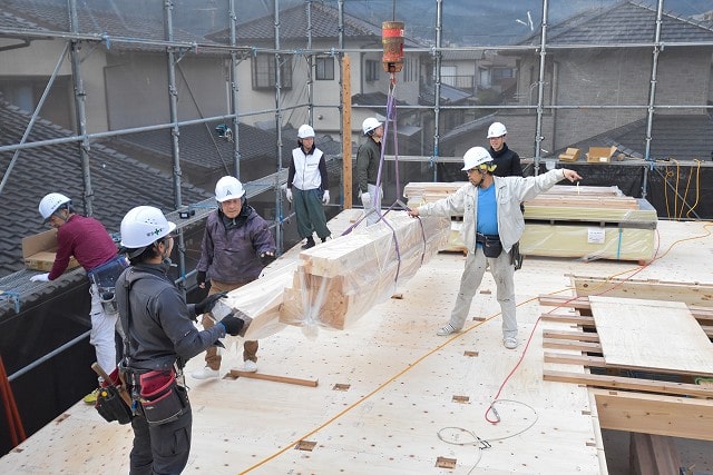 「福岡市南区17」注文住宅現場リポート④【上棟式】