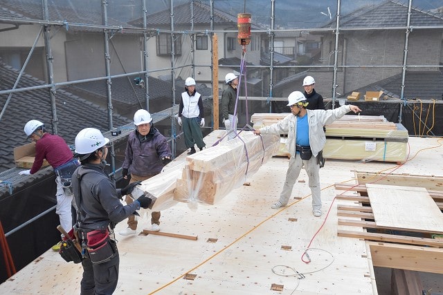 福岡市南区17　注文住宅建築現場リポート④　～上棟式～