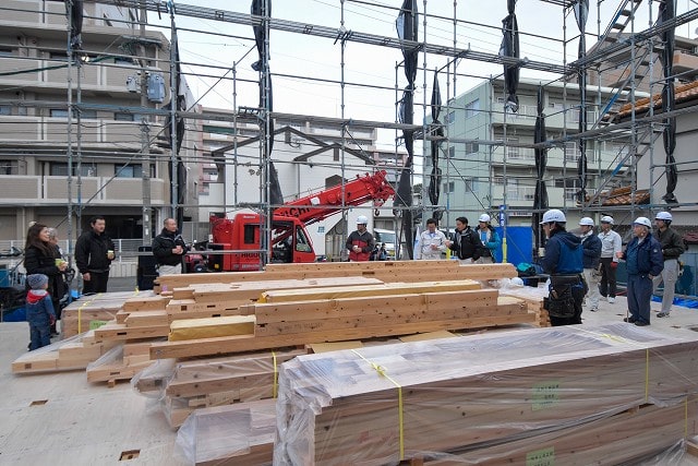 「福岡市南区17」注文住宅現場リポート④【上棟式】