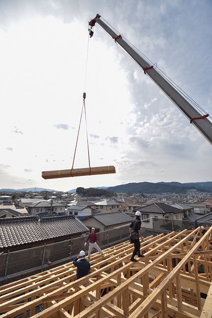 福岡市南区17　注文住宅建築現場リポート④　～上棟式～