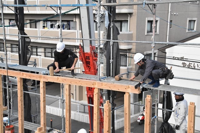 福岡市南区17　注文住宅建築現場リポート④　～上棟式～