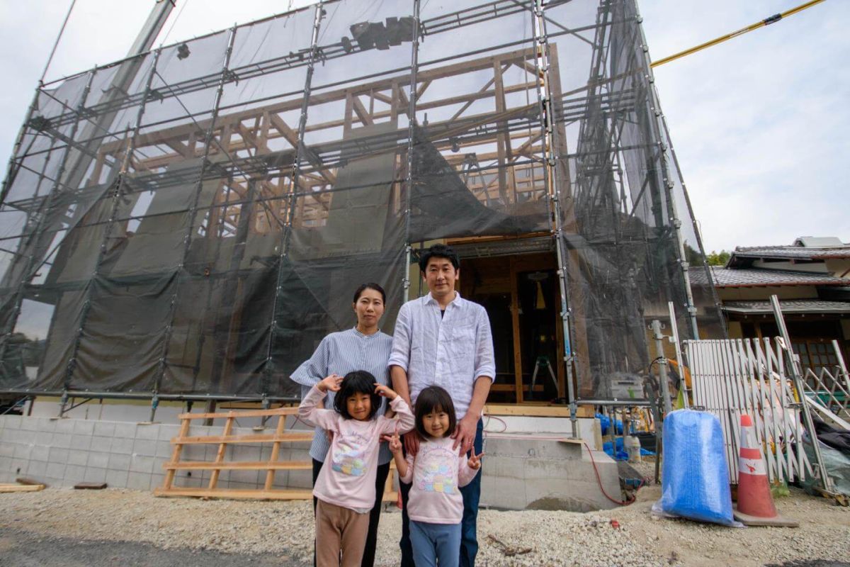 「糟屋郡須恵町04」注文住宅現場リポート③【上棟式】