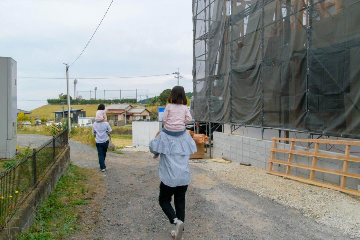 福岡県糟屋郡須恵町04　注文住宅建築現場リポート③　～上棟式～