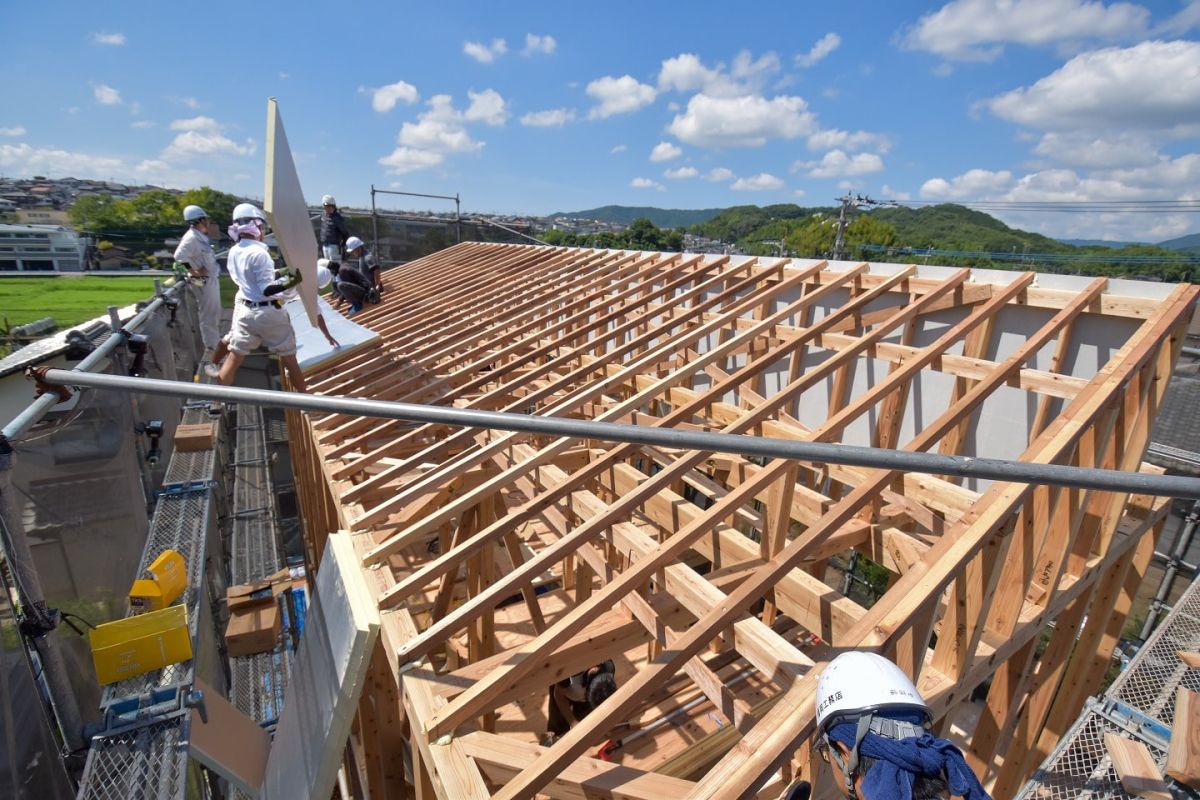 福岡県太宰府市10　注文住宅建築現場リポート③　～上棟式・後編～