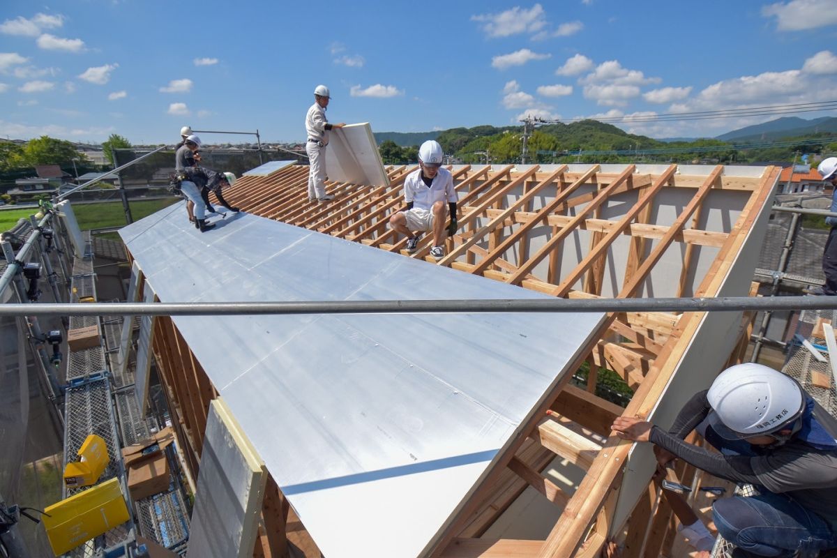 福岡県太宰府市10　注文住宅建築現場リポート③　～上棟式・後編～