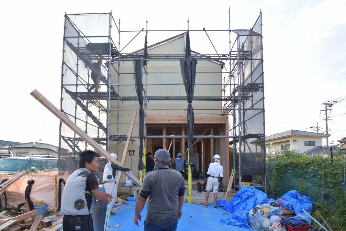 「太宰府市10」注文住宅現場リポート③【上棟式】