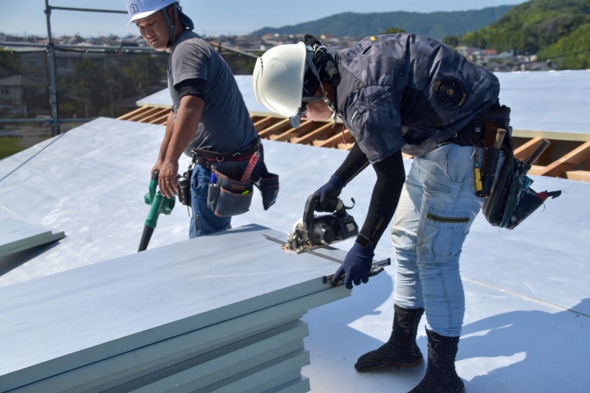 福岡県太宰府市10　注文住宅建築現場リポート③　～上棟式・後編～