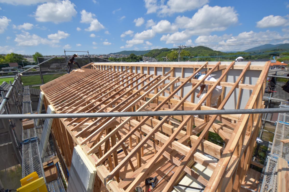 福岡県太宰府市10　注文住宅建築現場リポート③　～上棟式・後編～