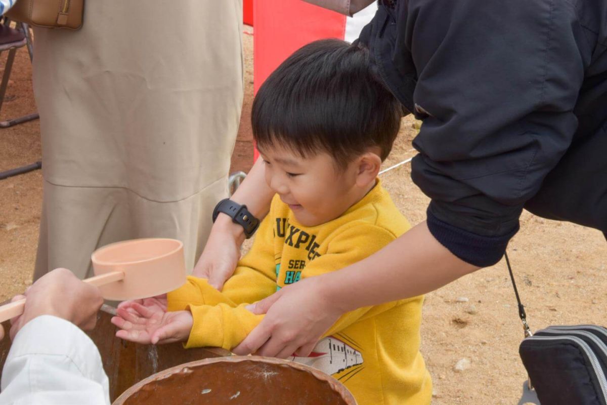 福岡県大野城市大城01　注文住宅建築現場リポート①　～地鎮祭～