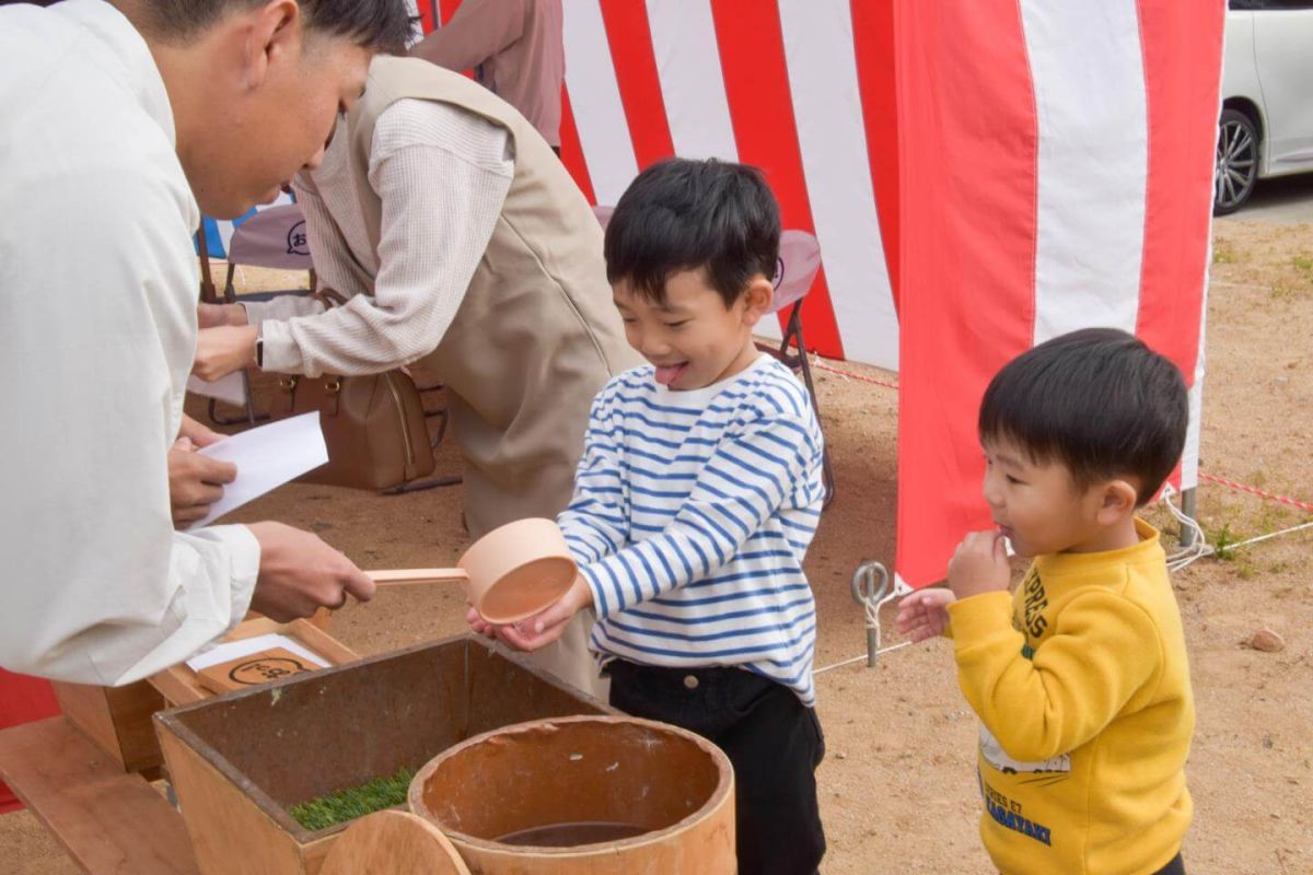 福岡県大野城市大城01　注文住宅建築現場リポート①　～地鎮祭～