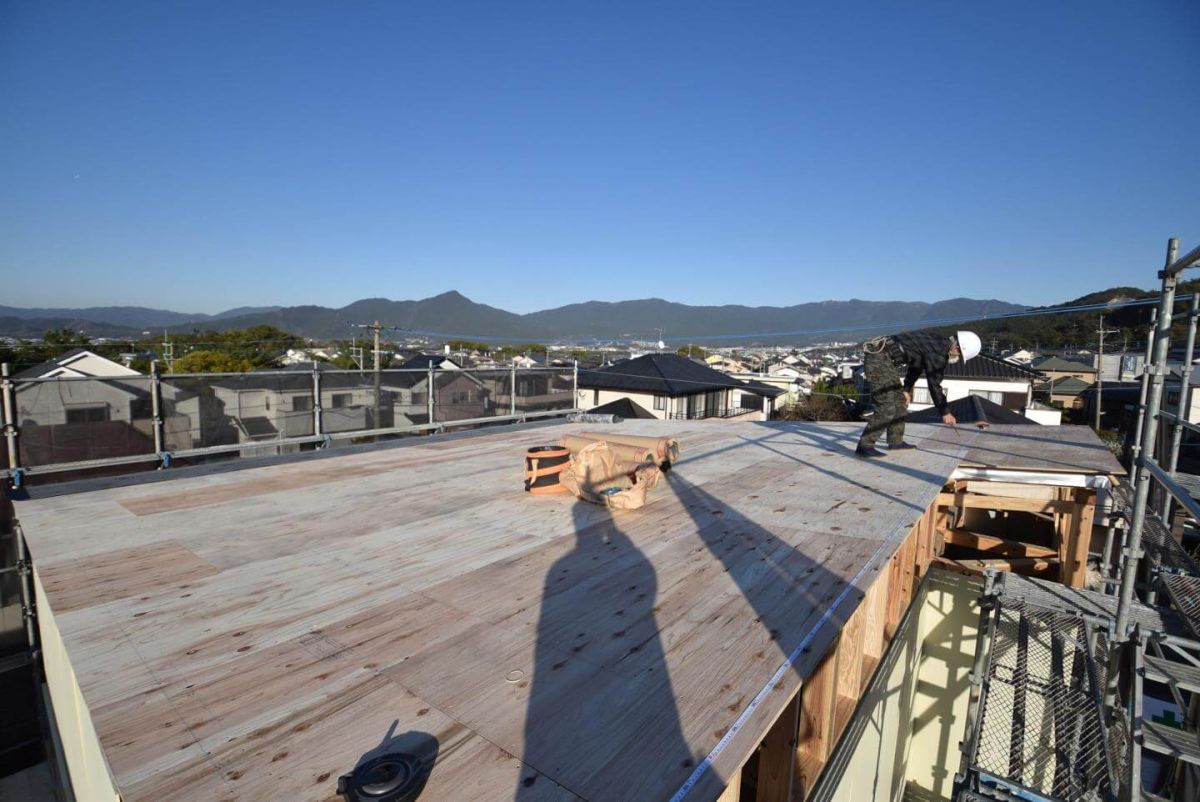 「糟屋郡志免町07」注文住宅現場リポート④【上棟式】
