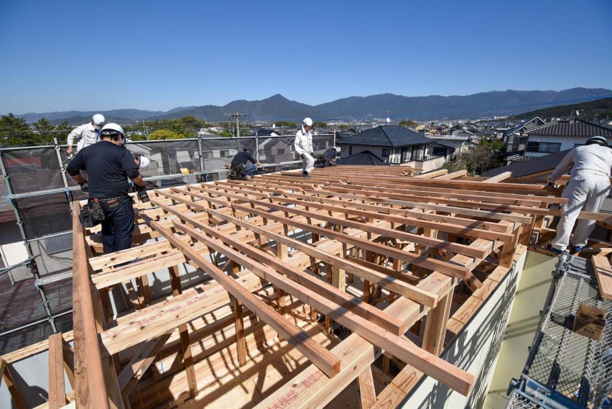 「糟屋郡志免町07」注文住宅現場リポート④【上棟式】