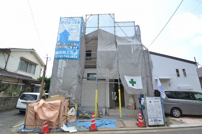 「福岡市南区02」注文住宅現場リポート⑧【木工事】【下地】