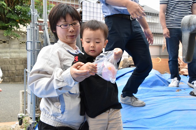 福岡県糟屋郡宇美町02　注文住宅建築現場リポート⑤　～上棟式～