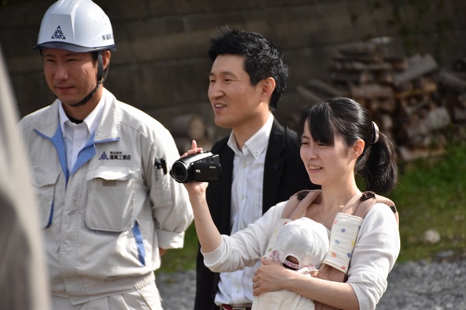 「糟屋郡宇美町02」注文住宅現場リポート⑤【上棟式】