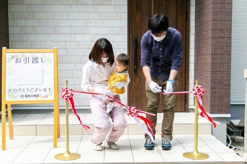 「福岡市早良区07」注文住宅現場リポート⑬【お引き渡し式】