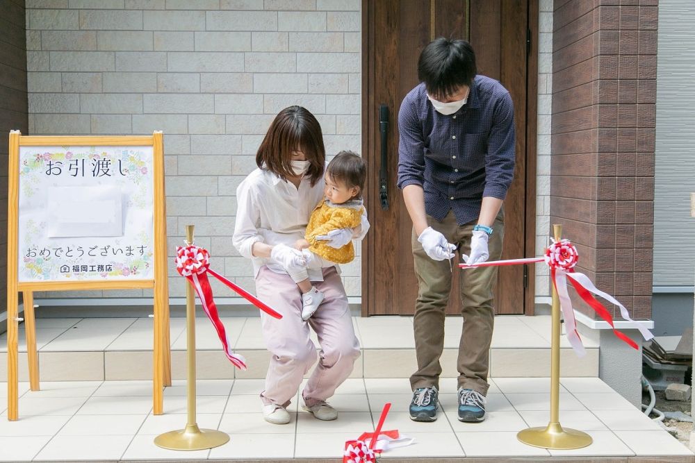 「福岡市早良区07」注文住宅現場リポート⑬【お引き渡し式】