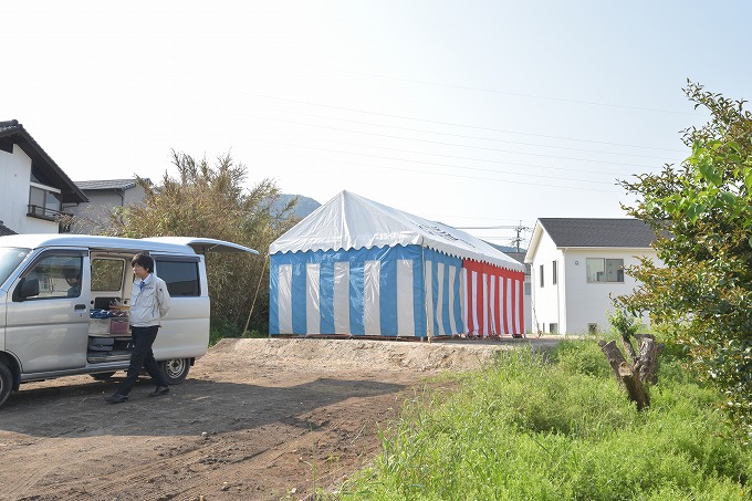 「福岡市早良区梅林02」注文住宅現場リポート①【地鎮祭】