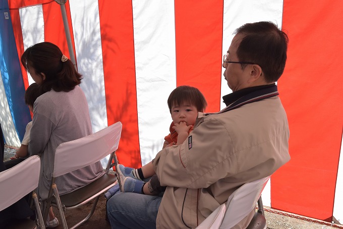 福岡市早良区梅林02　注文住宅建築現場リポート①　～地鎮祭～