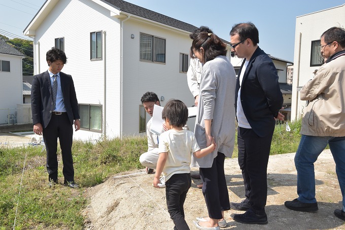 「福岡市早良区梅林02」注文住宅現場リポート①【地鎮祭】
