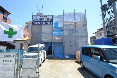 福岡市早良区小田部01　注文住宅建築現場リポート⑥