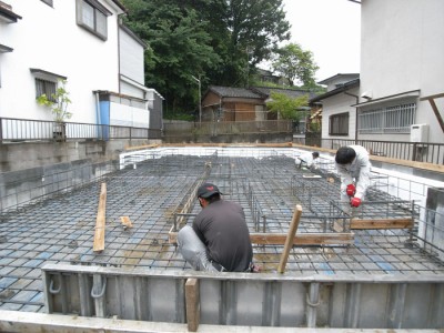 福岡市博多区空港前03　注文住宅建築現場リポート③