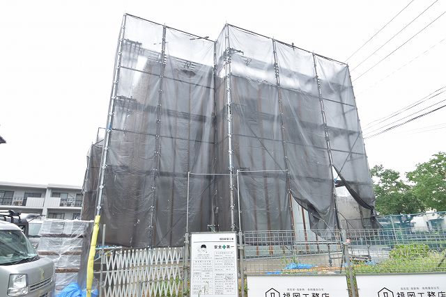 「筑紫野市05」注文住宅現場リポート⑧【外装工事】【サイディング】