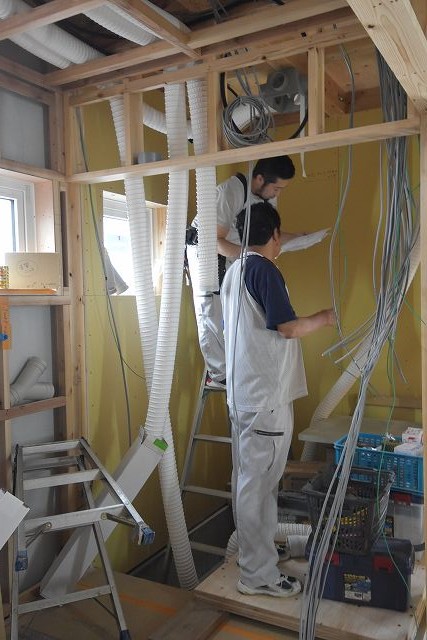 「筑紫野市05」注文住宅現場リポート⑧【外装工事】【サイディング】